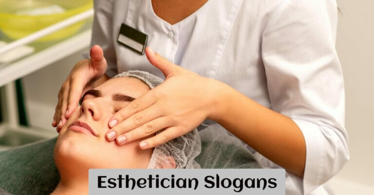 Esthetician Slogans