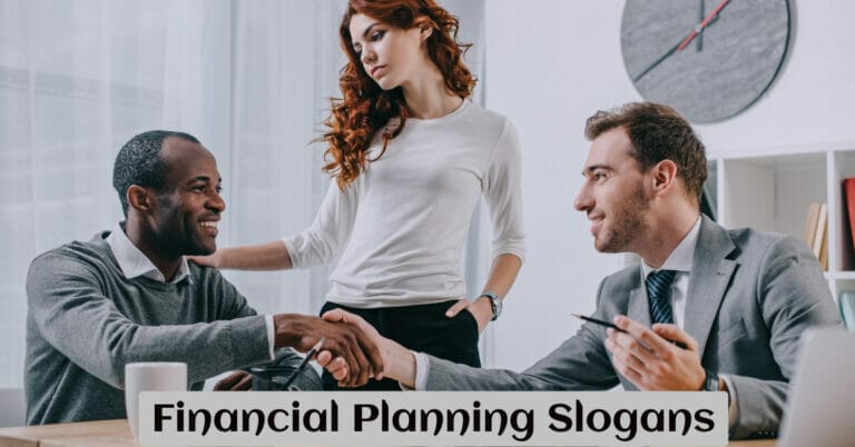 Financial Planning Slogans