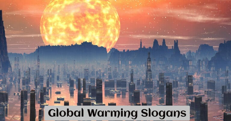 Global Warming Slogans