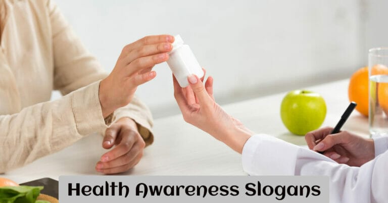 Health Awareness Slogans