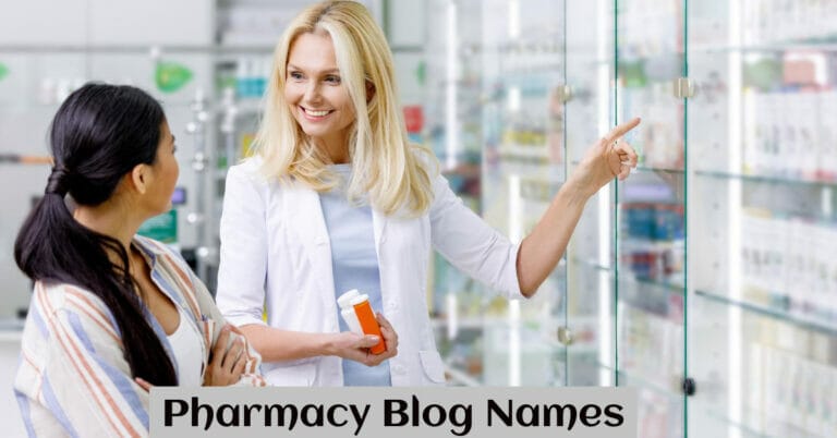 Pharmacy Blog Names