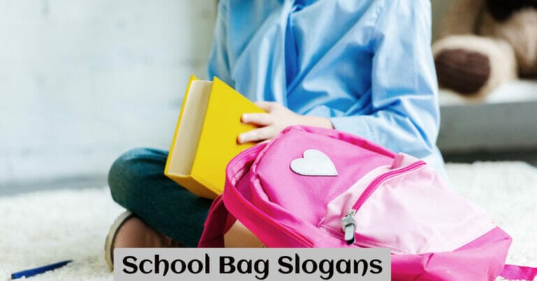 School Bag Slogans