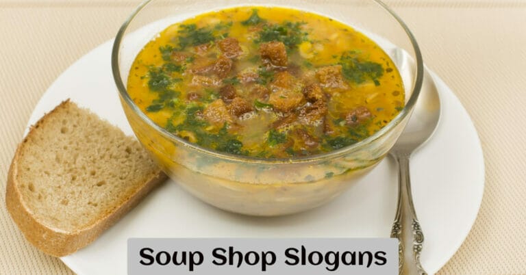 Soup Shop Slogans