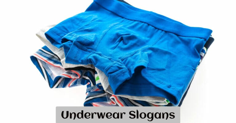 Underwear Slogans