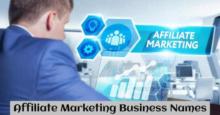 Affiliate Marketing Business Names