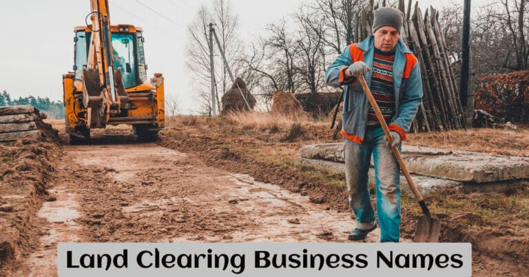 Land Clearing Business Names