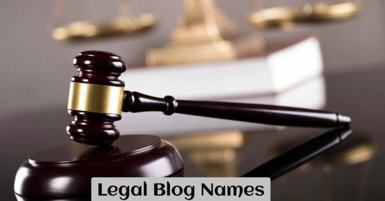 Legal Blog Names