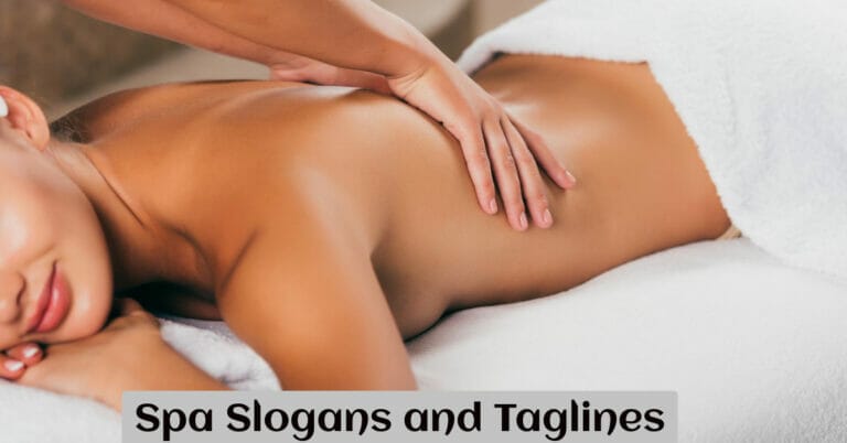 Spa Slogans