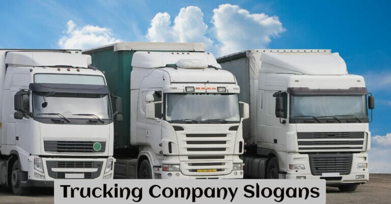 Trucking Company Slogans