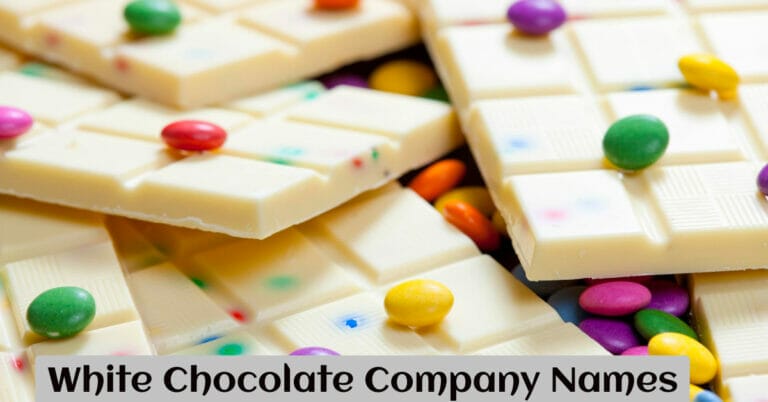 White Chocolate Company Names