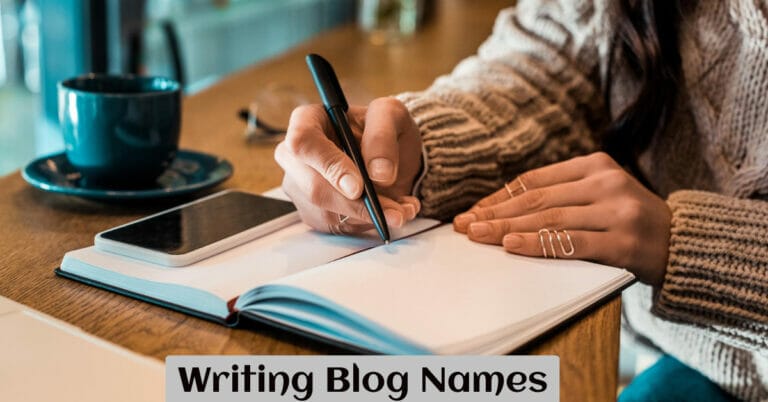 Writing Blog Names