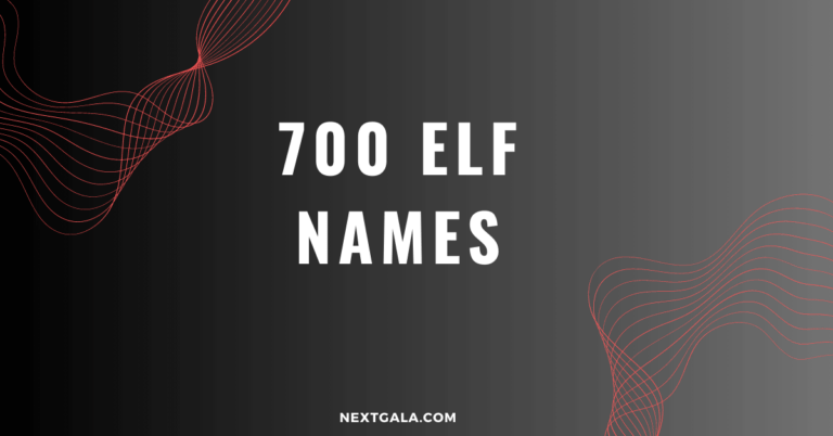 Elf Names