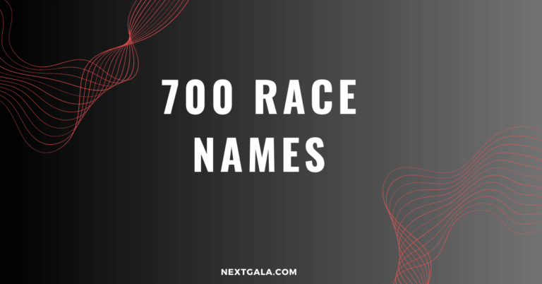 Race Names