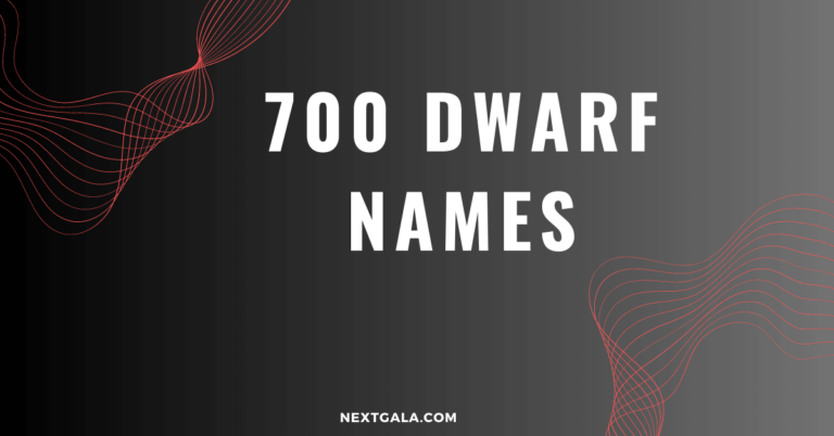 Dwarf Names