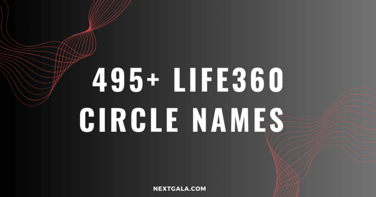 Life360 Circle Names