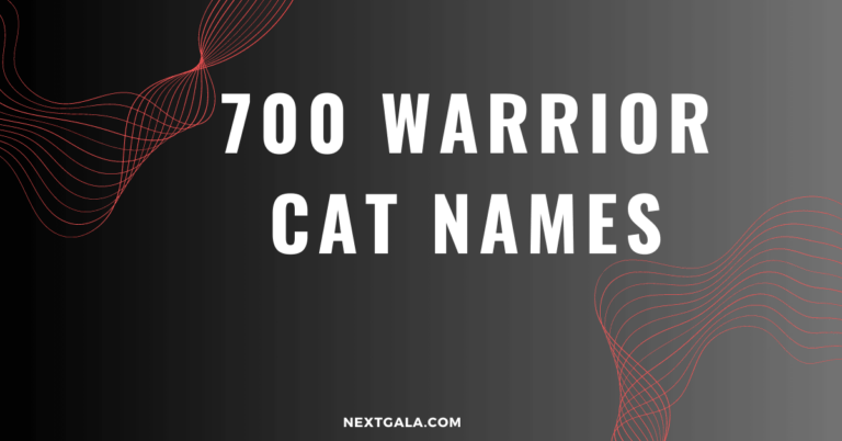 Warrior Cat Names