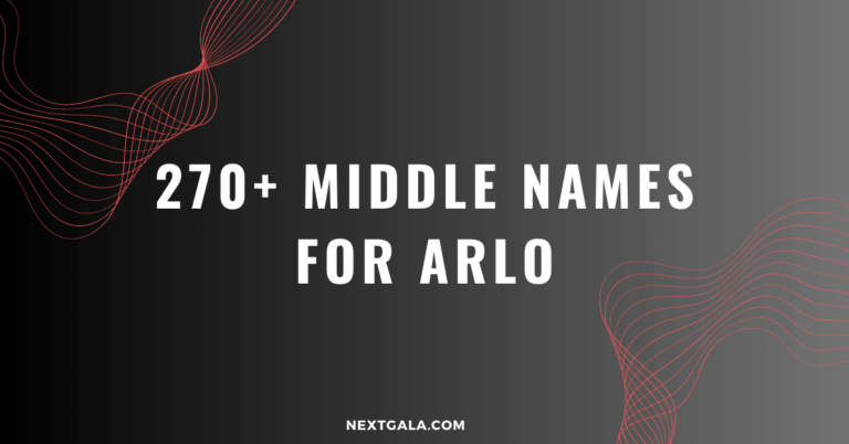 Middle Names for Arlo