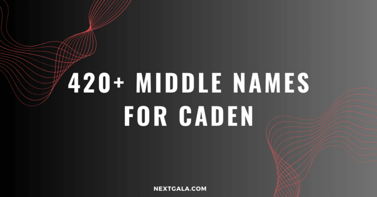 Middle Names for Caden