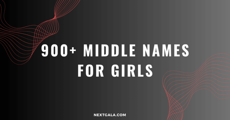 Middle Names for Girls