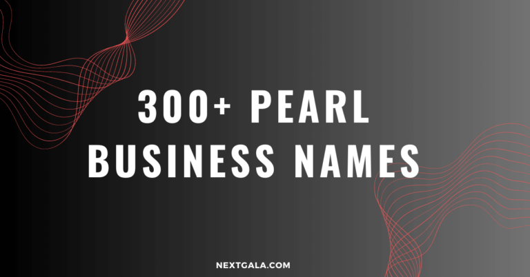 Pearl Business Names