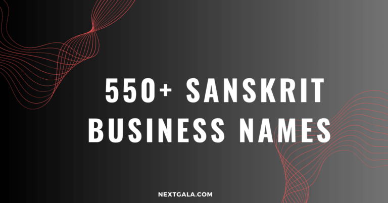 Sanskrit Business Names