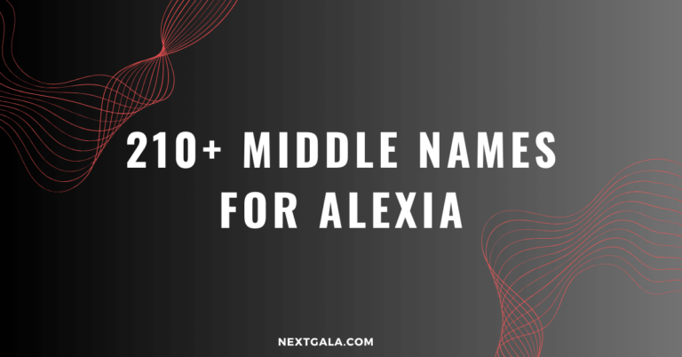 Middle Names For Alexia