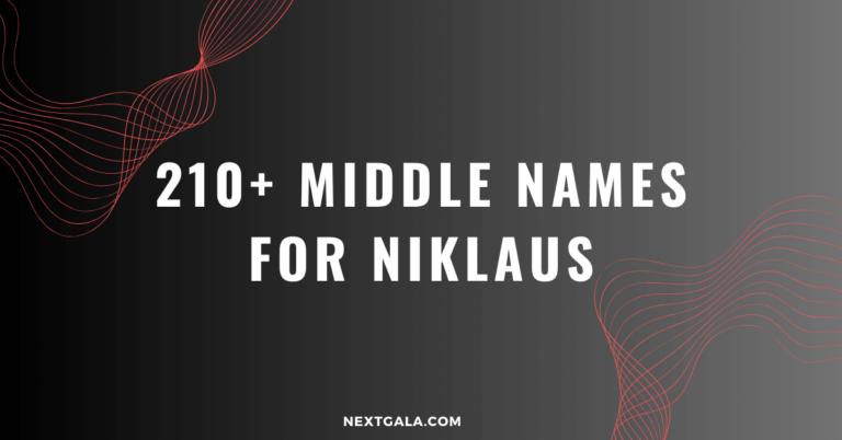 Middle Names For Niklaus