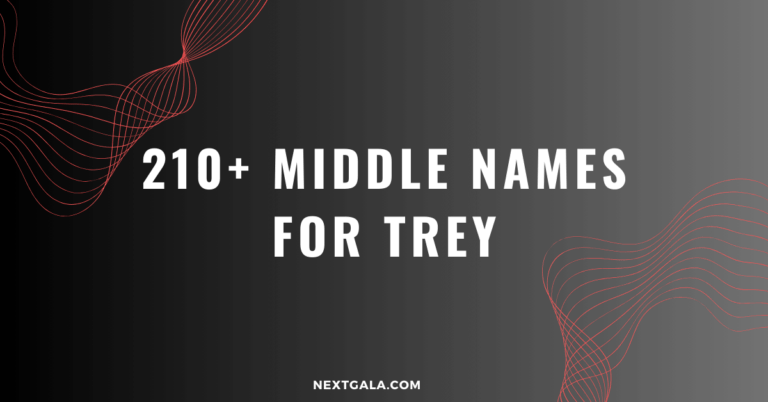 Middle Names For Trey