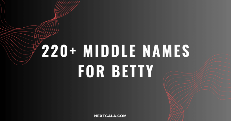 Middle Names For Betty