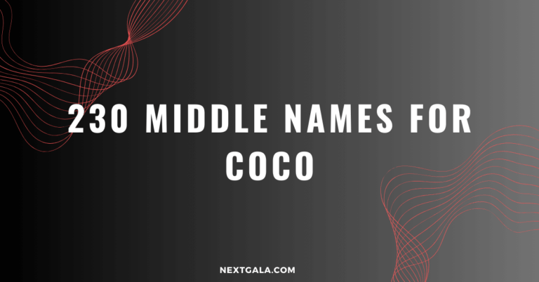 Middle Names For Coco