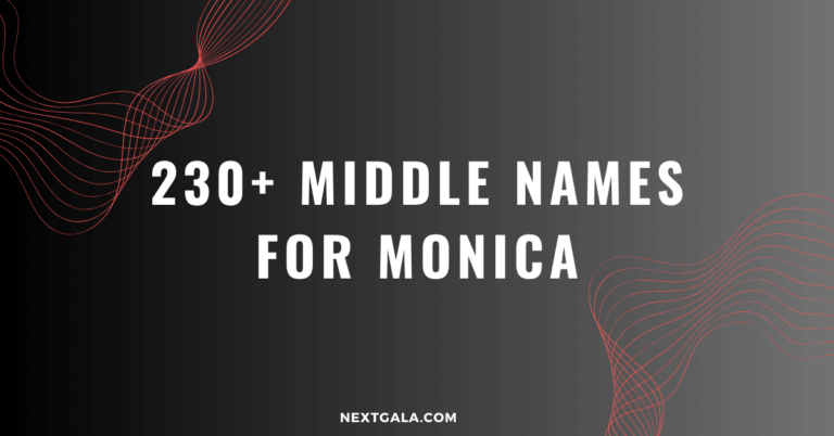 Middle Names For Monica