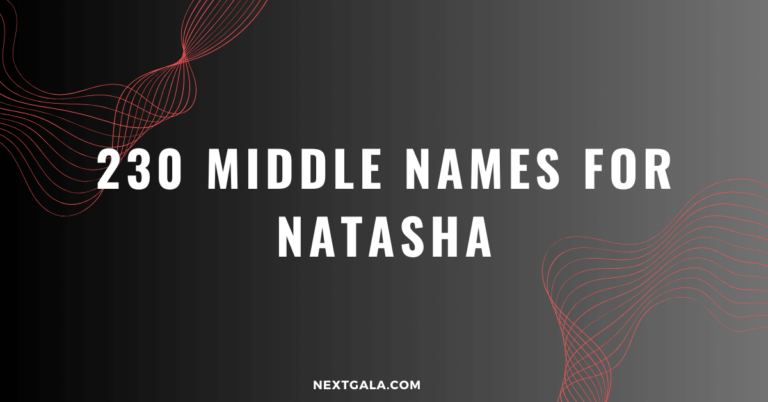 Middle Names For Natasha