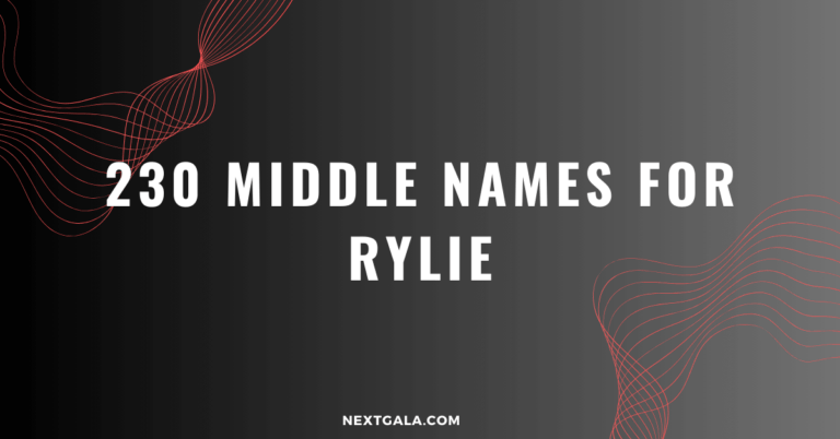 Middle Names For Rylie