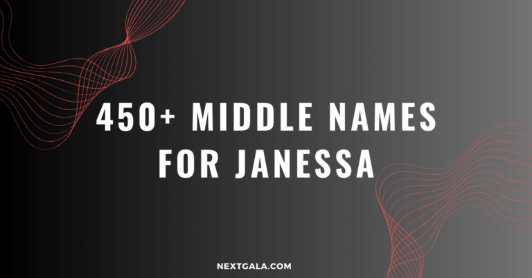 Middle Names For Janessa