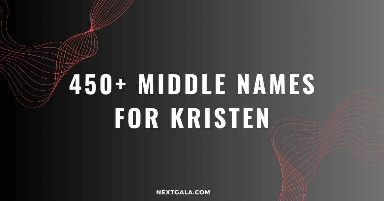 Middle Names for Kristen