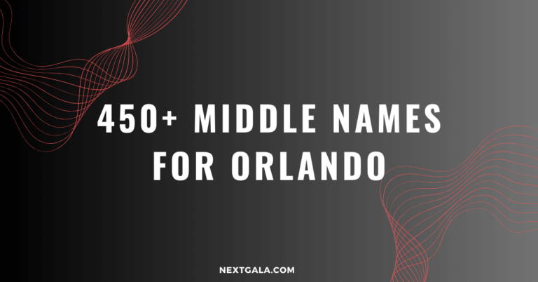 Middle Names For Orlando