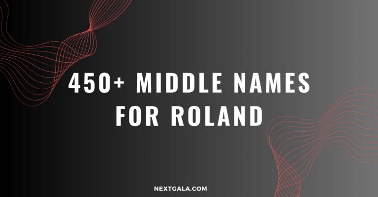 Middle Names For Roland