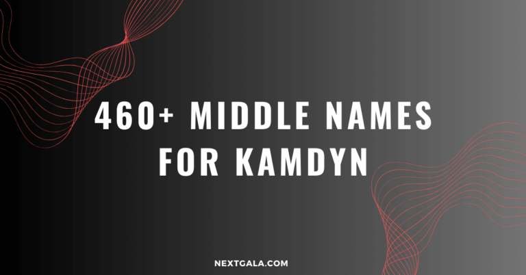 Middle Names For Kamdyn