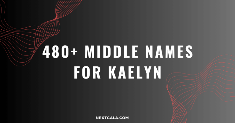 Middle Names For Kaelyn