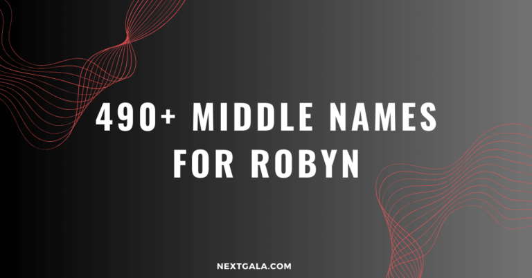 Middle Names For Robyn