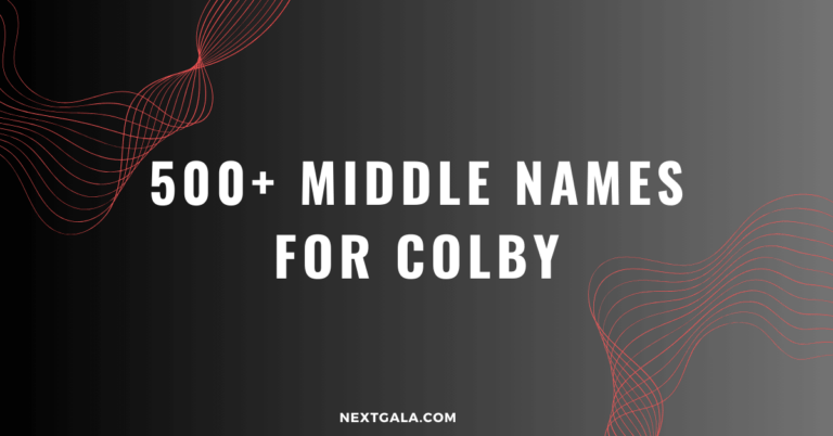 Middle Names For Colby