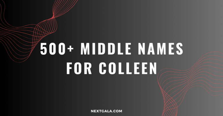 Middle Names For Colleen