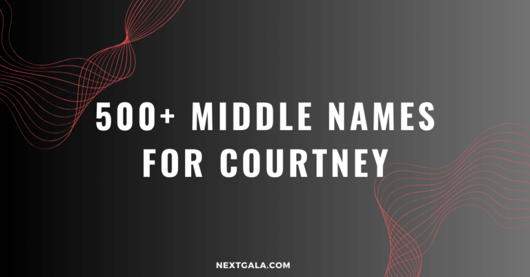 Middle Names For Courtney