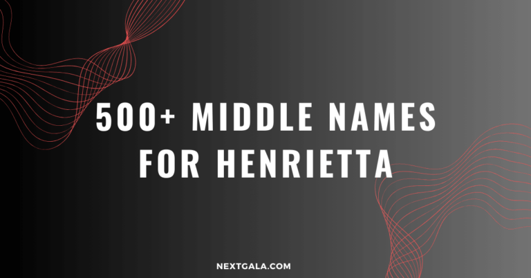 Middle Names For Henrietta