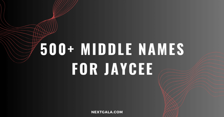 Middle Names For Jaycee