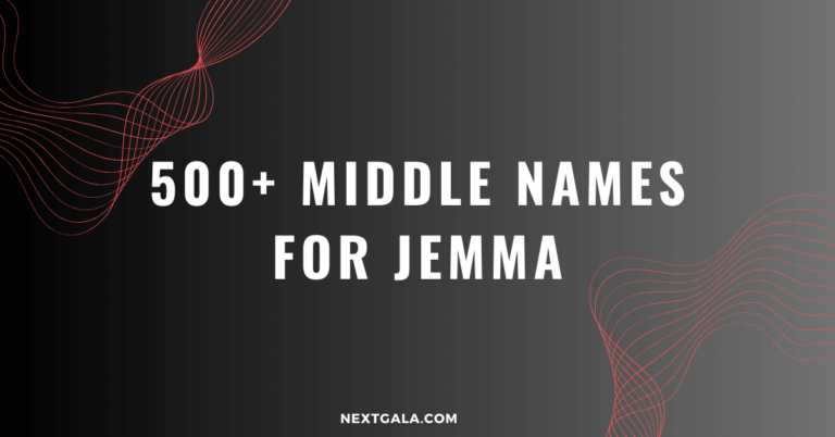 Middle Names For Jemma