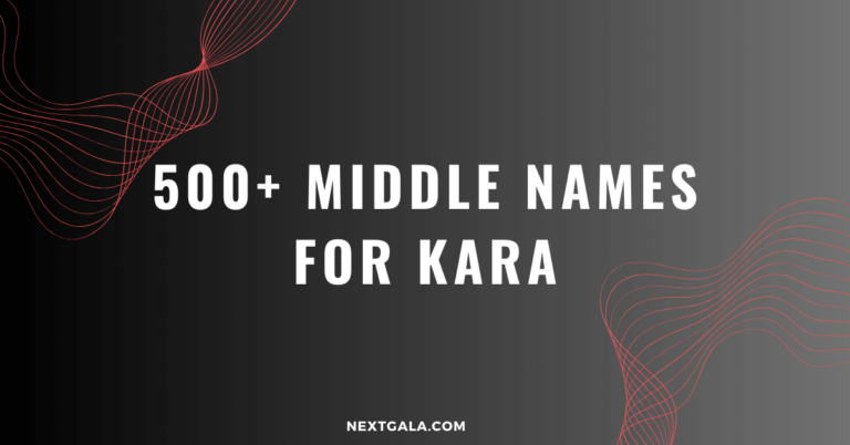 Middle Names For Kara