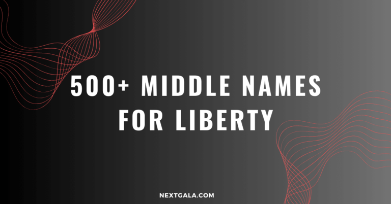 Middle Names For Liberty