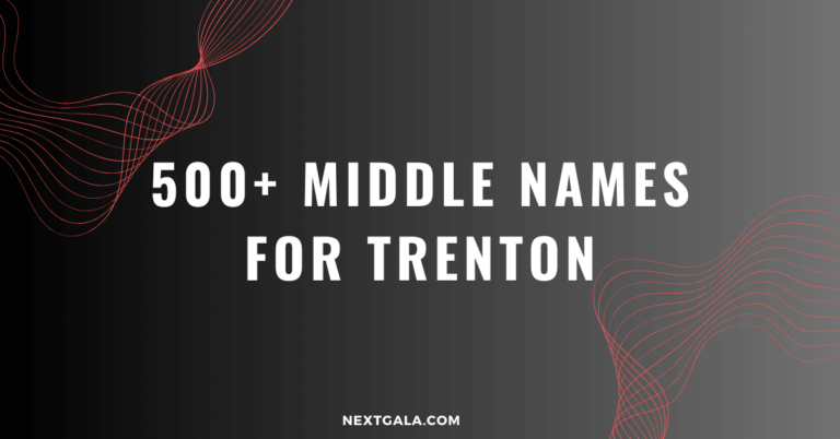 Middle Names for Trenton