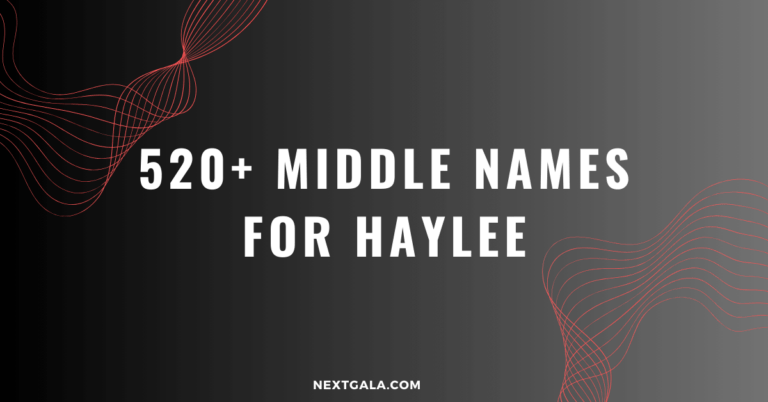 Middle Names For Haylee